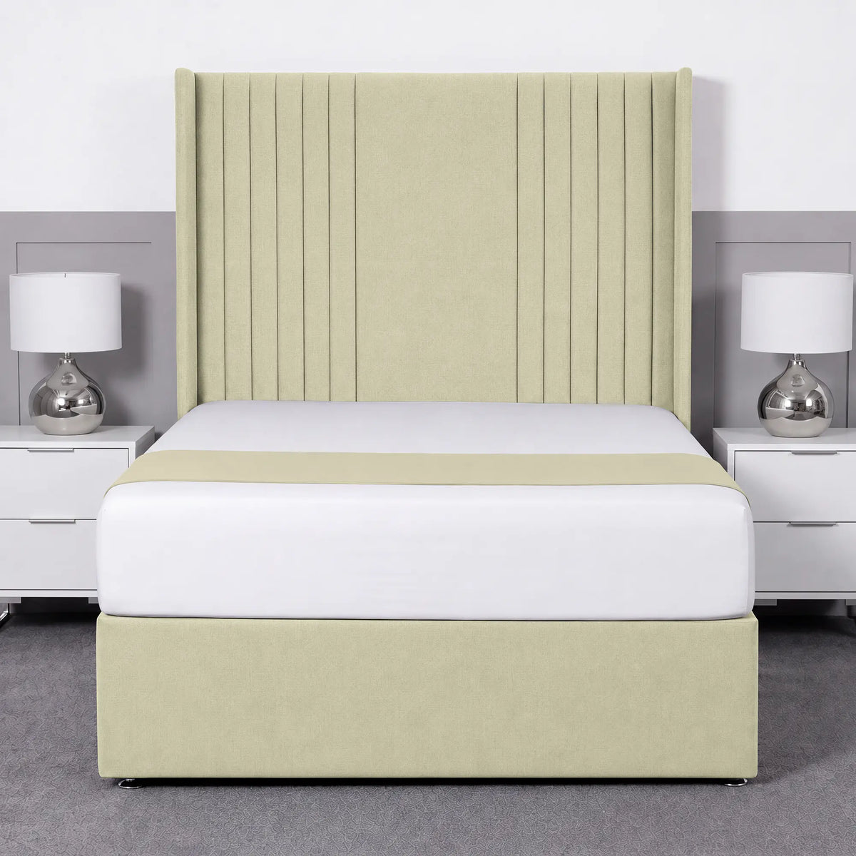Skyline Wingback Divan bed