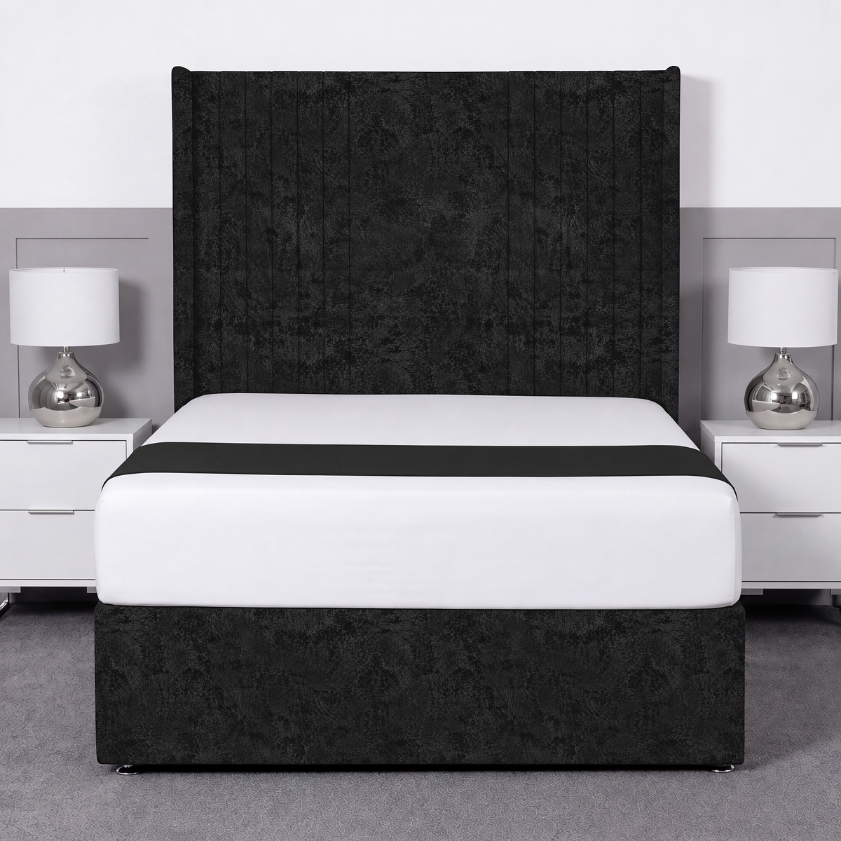 Skyline Wingback Divan bed