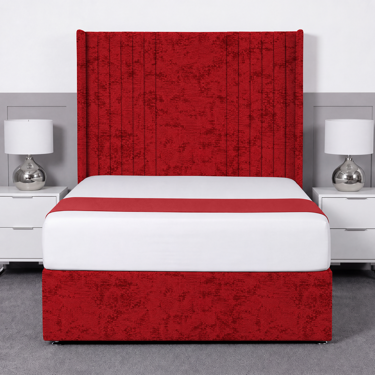 Skyline Wingback Divan bed