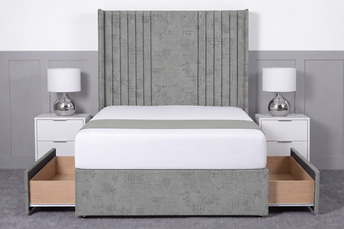 Skyline Wingback Divan bed