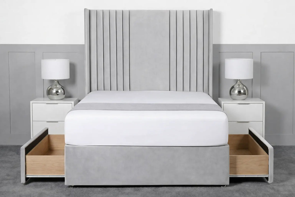 Skyline Wingback Divan bed