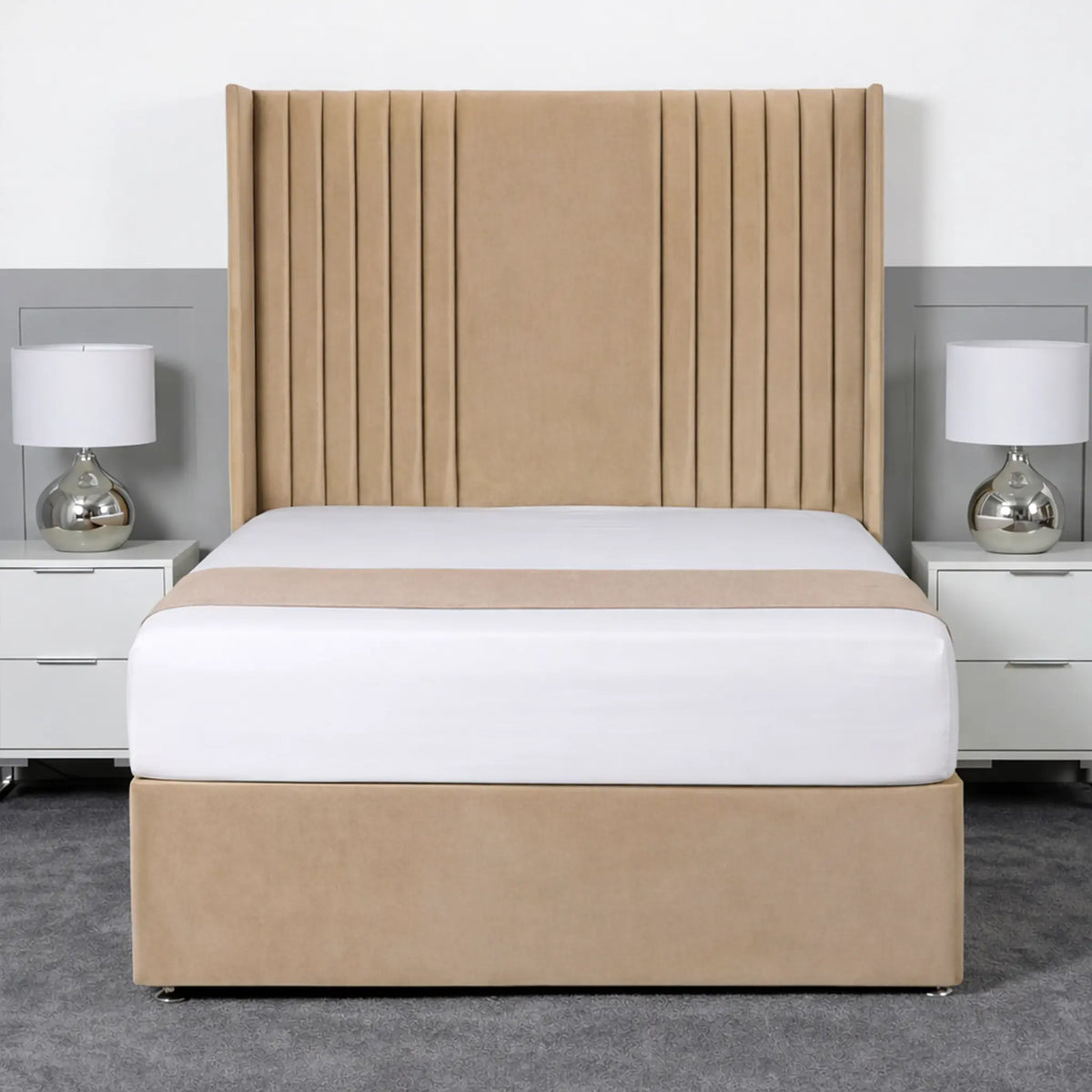Skyline Wingback Divan bed