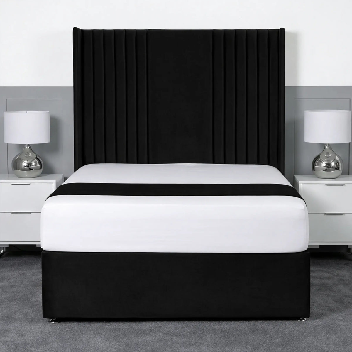 Skyline Wingback Divan bed
