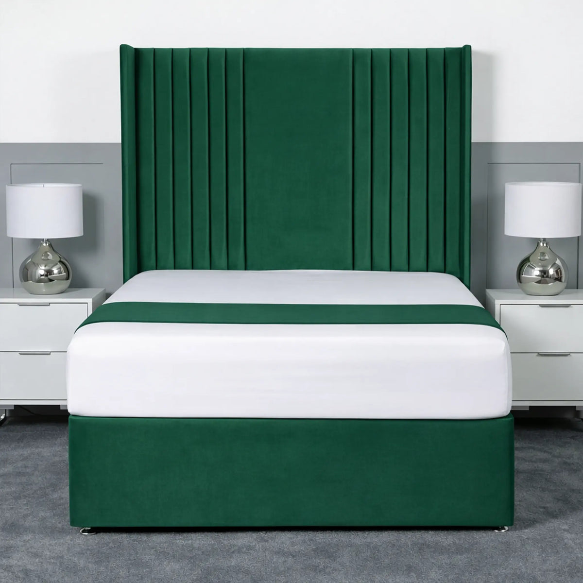 Skyline Wingback Divan bed