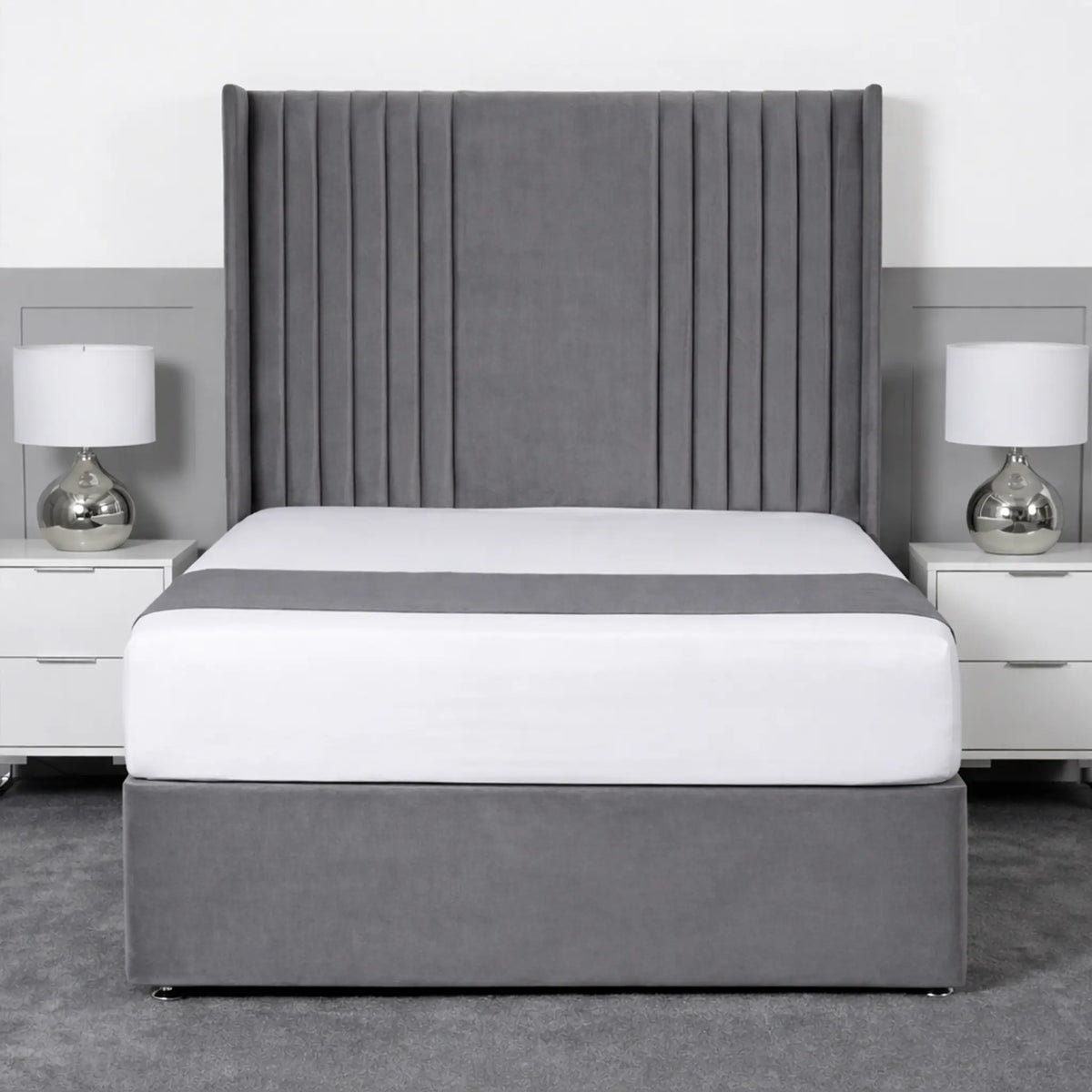 Skyline Wingback Divan bed