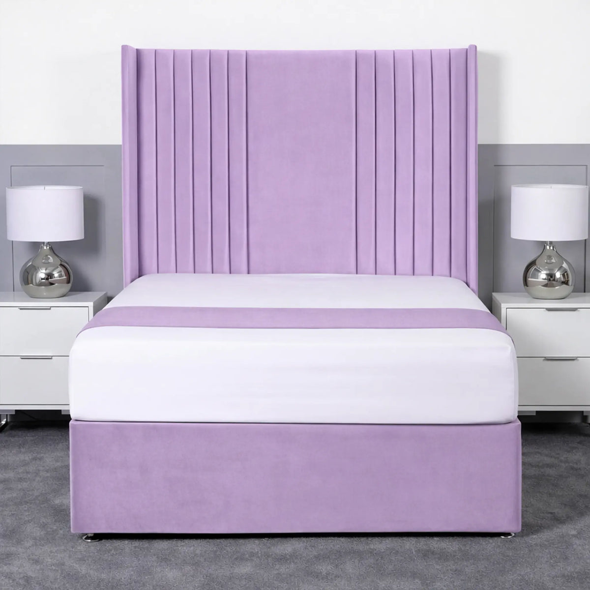 Skyline Wingback Divan bed