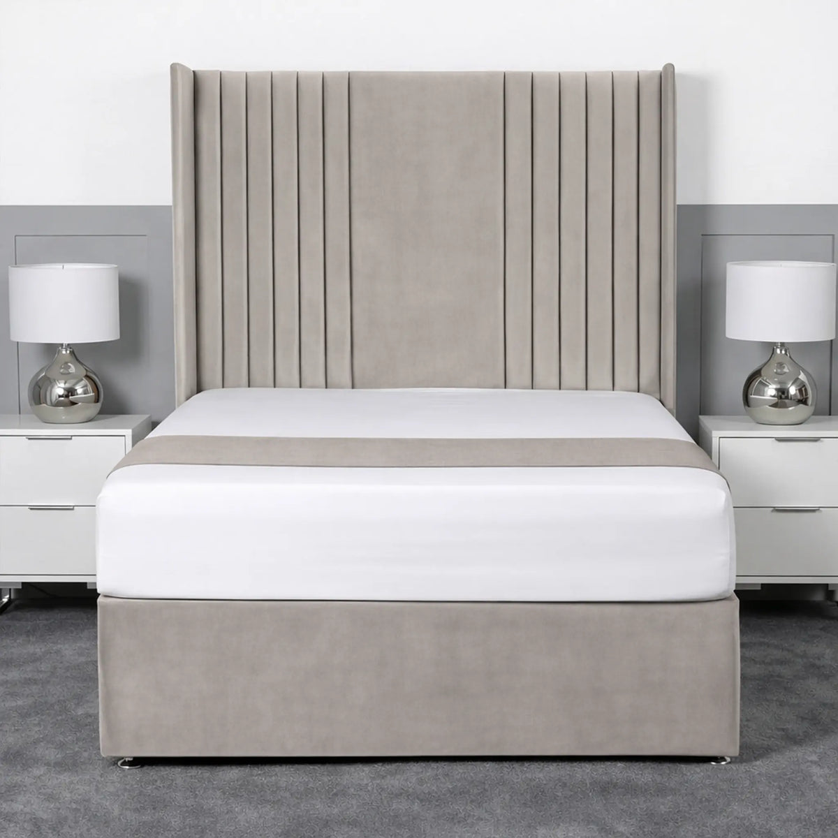 Skyline Wingback Divan bed