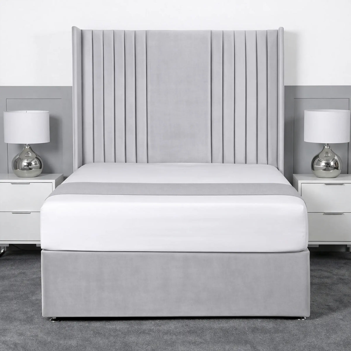 Skyline Wingback Divan bed