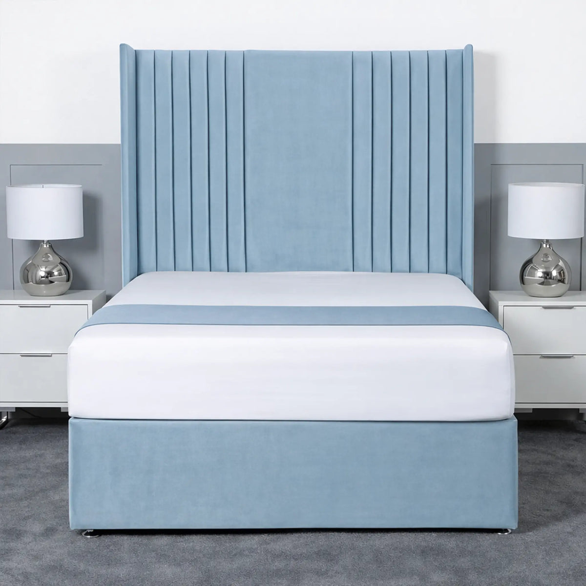 Skyline Wingback Divan bed