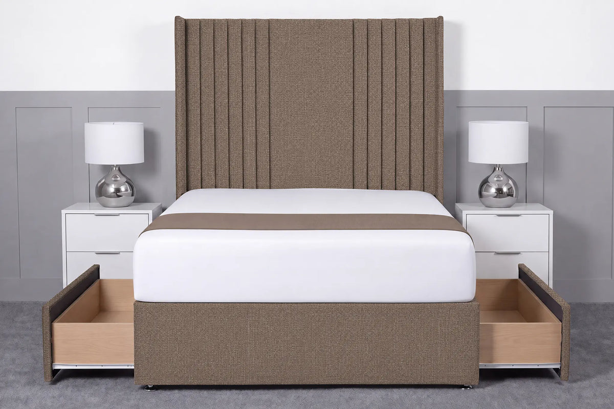 Skyline Wingback Divan bed