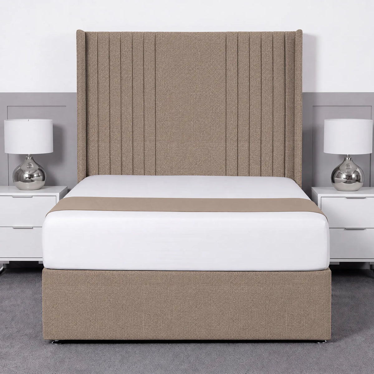 Skyline Wingback Divan bed