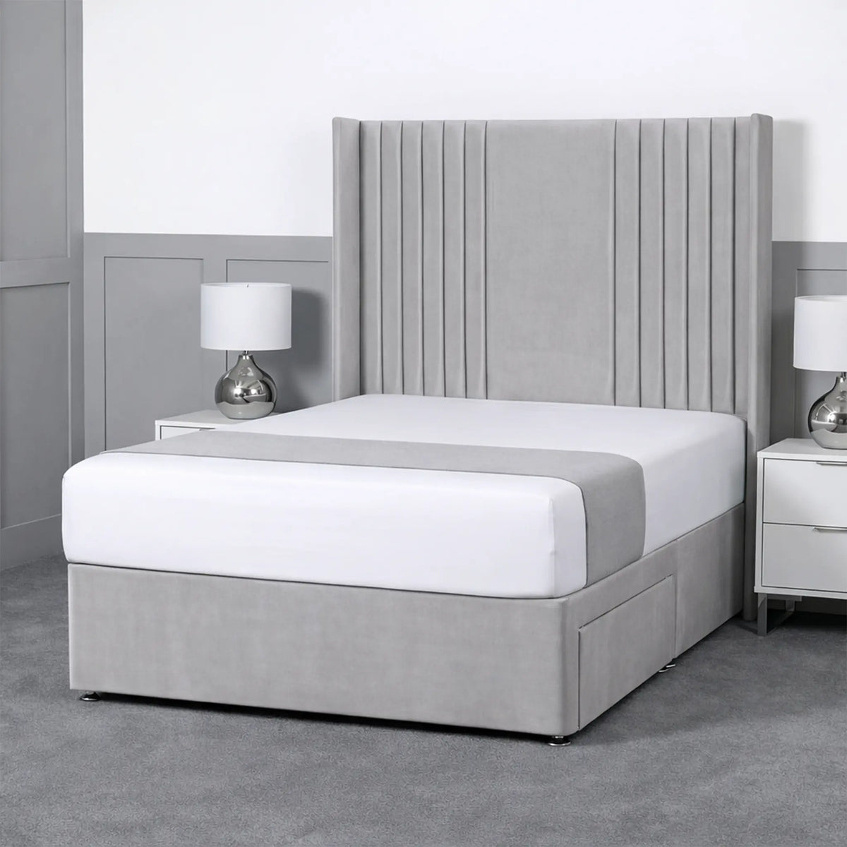 Skyline Wingback Divan bed
