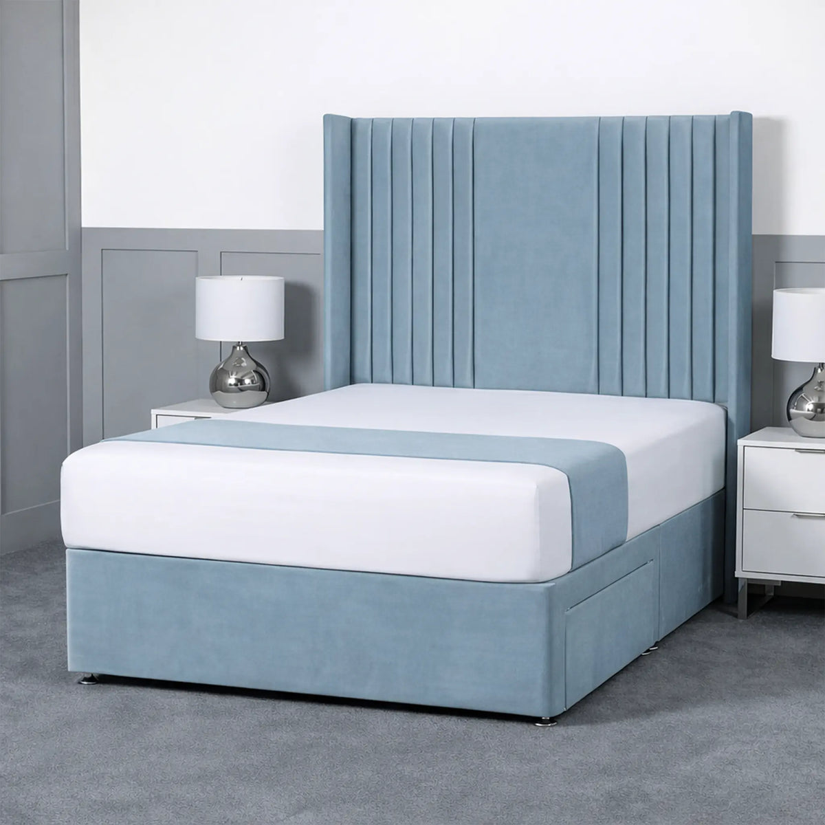 Skyline Wingback Divan bed