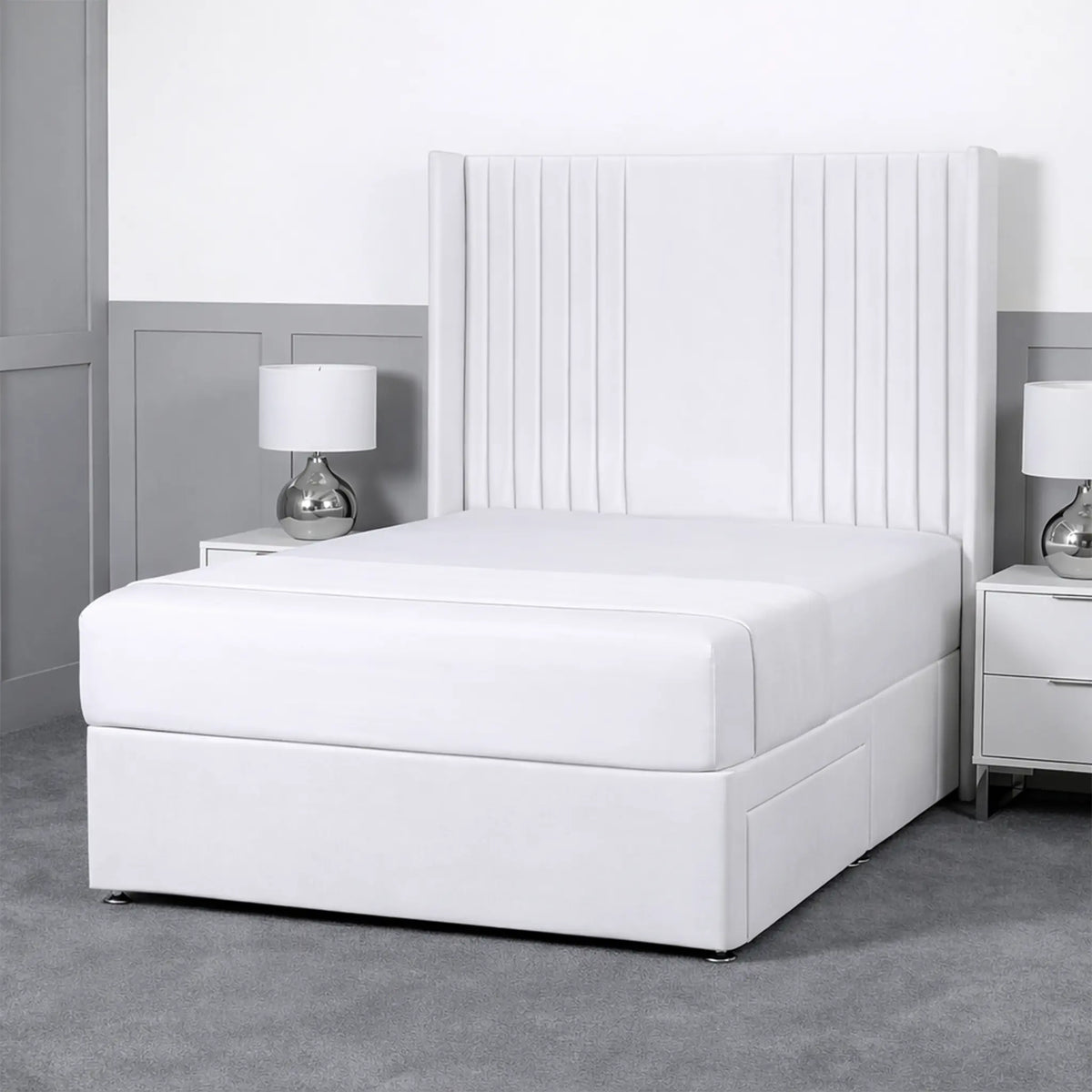 Skyline Wingback Divan bed