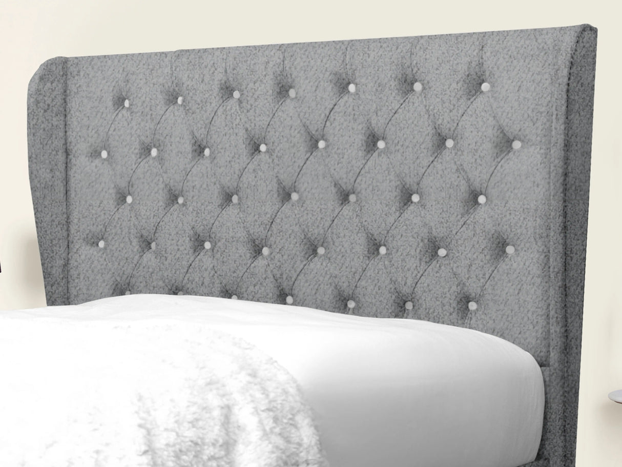Cierra Wingback Upholstered Bed