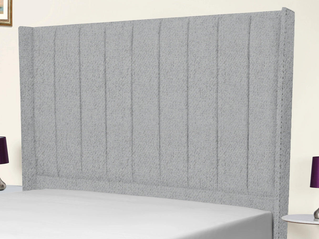 Sara Wingback Upholstered Bed