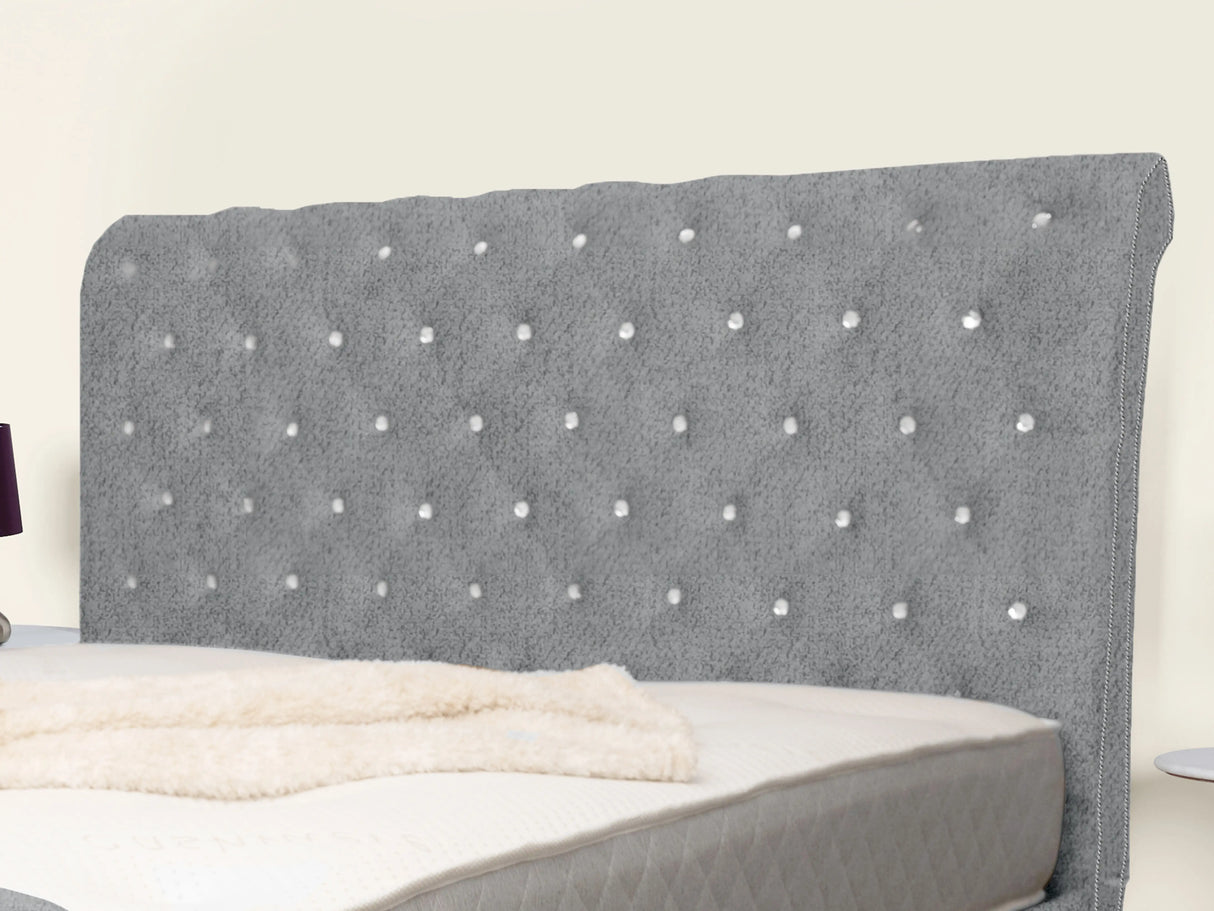 Swanzy Sleigh Upholstered Bed