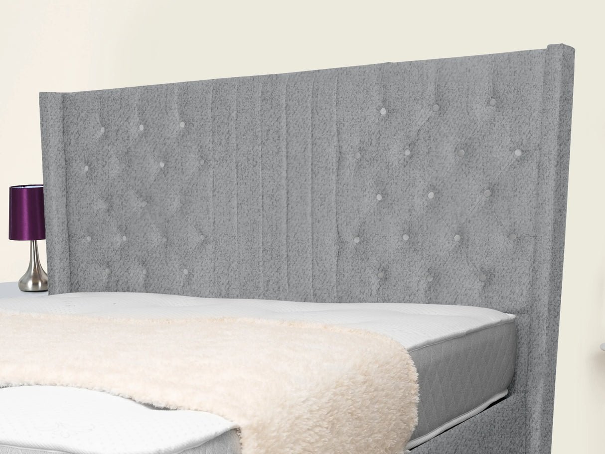Middleton Wingback Upholstered Bed