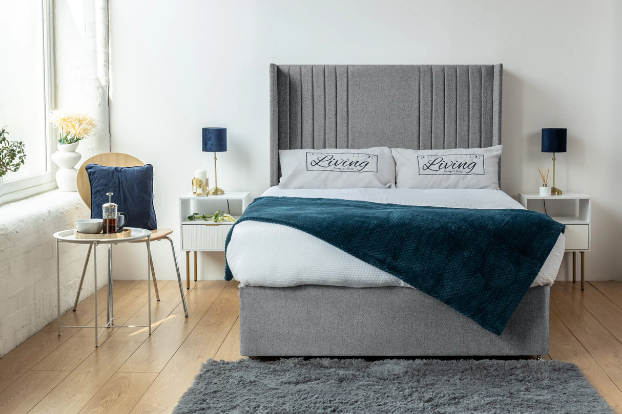 Skyline wingback Divan Bed