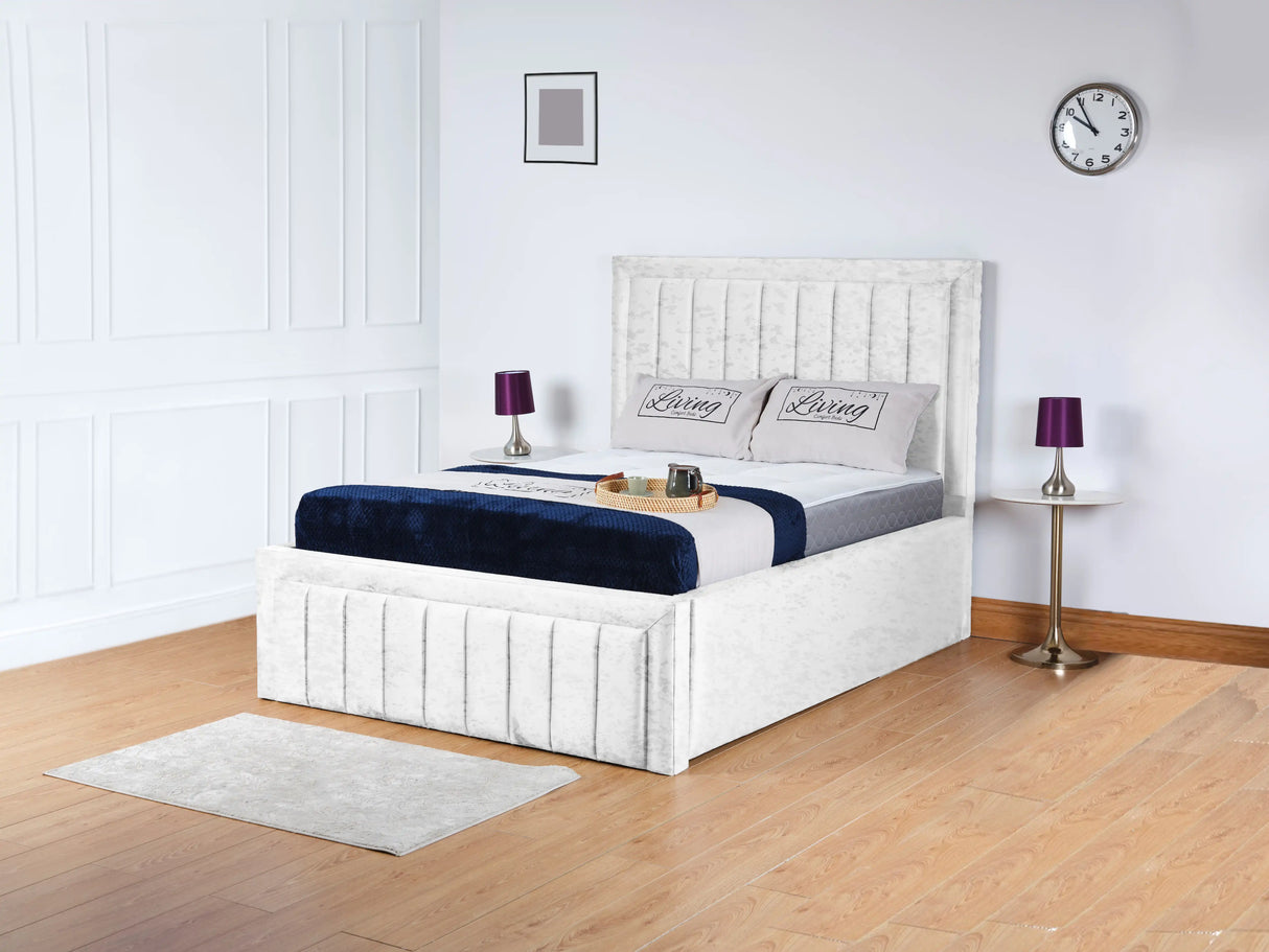 Linea Panel Upholstered Bed