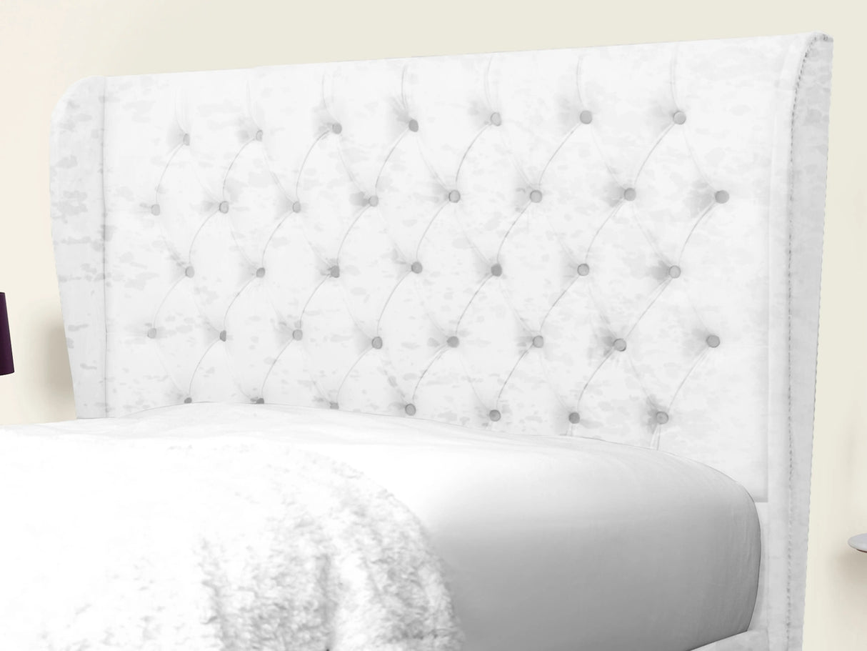 Cierra Wingback Upholstered Bed