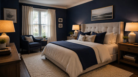 Top 10 Navy Bedroom Ideas