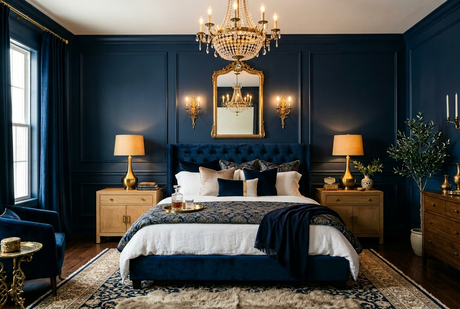Navy Bedroom Ideas 