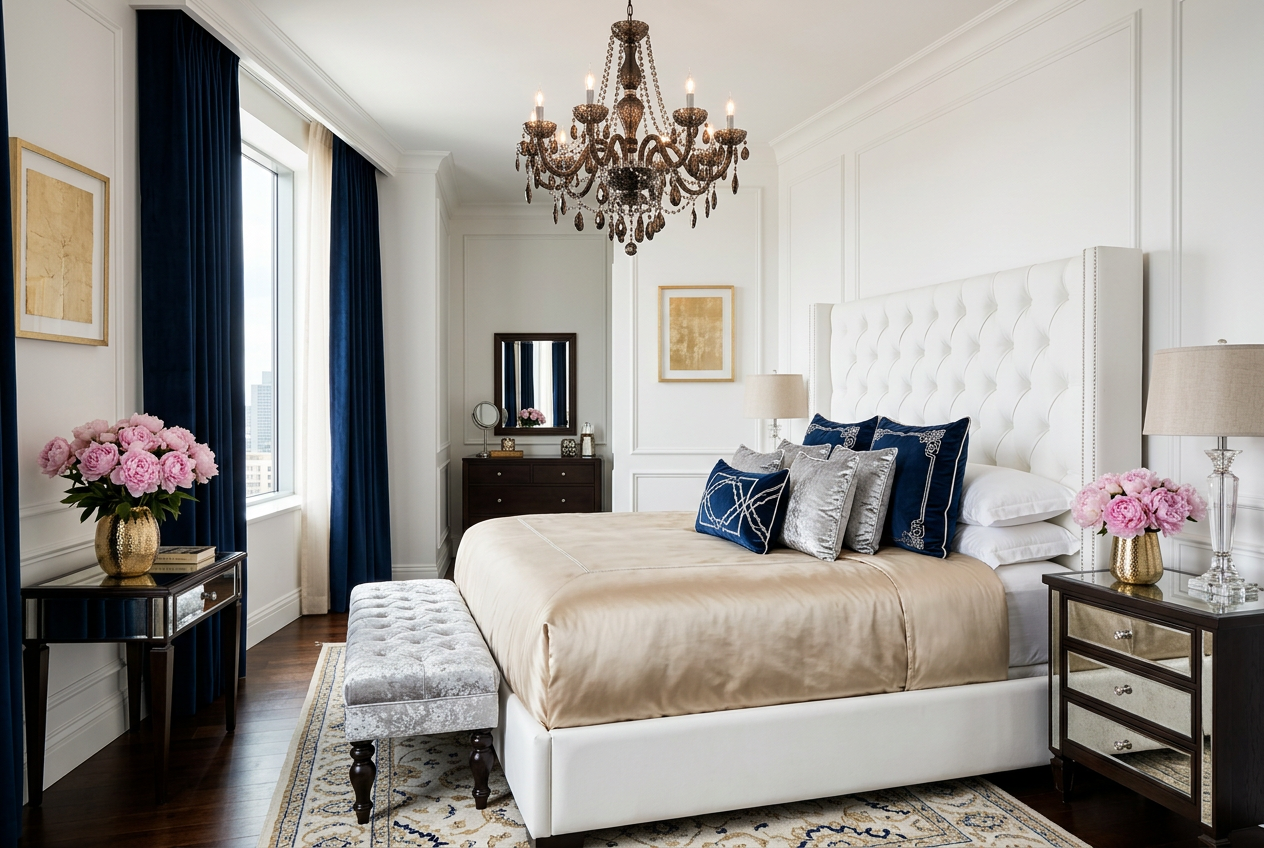 White Bedroom Inspiration – Calm, Elegant & Modern Designs