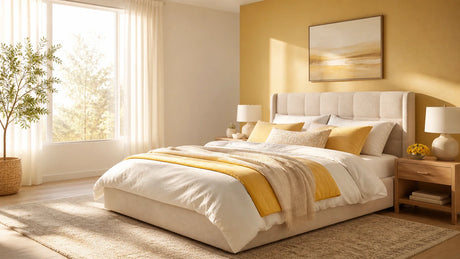 Stylish Yellow Bedroom Ideas