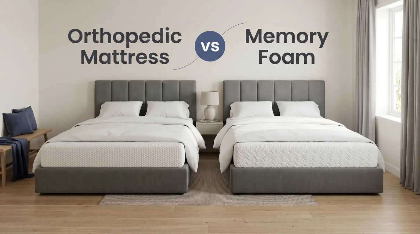 Orthopedic vs Memory Foam Mattresses