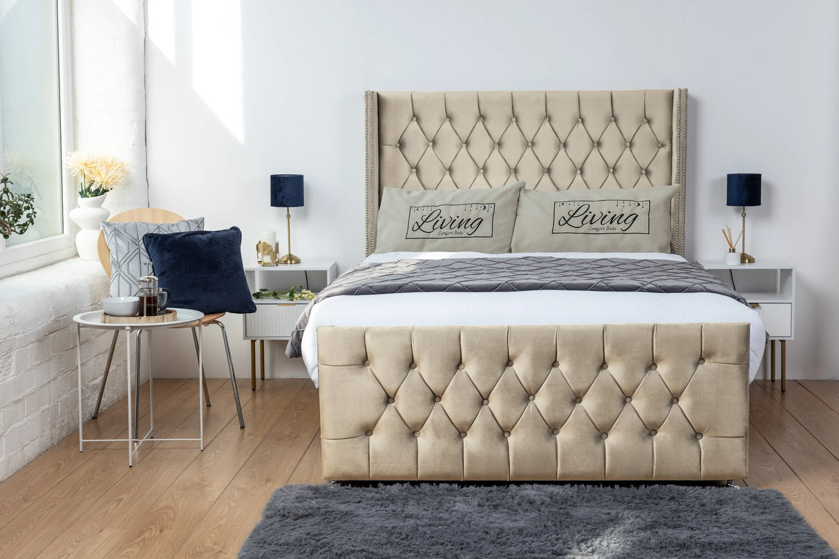 Emily Wingback Divan Bed