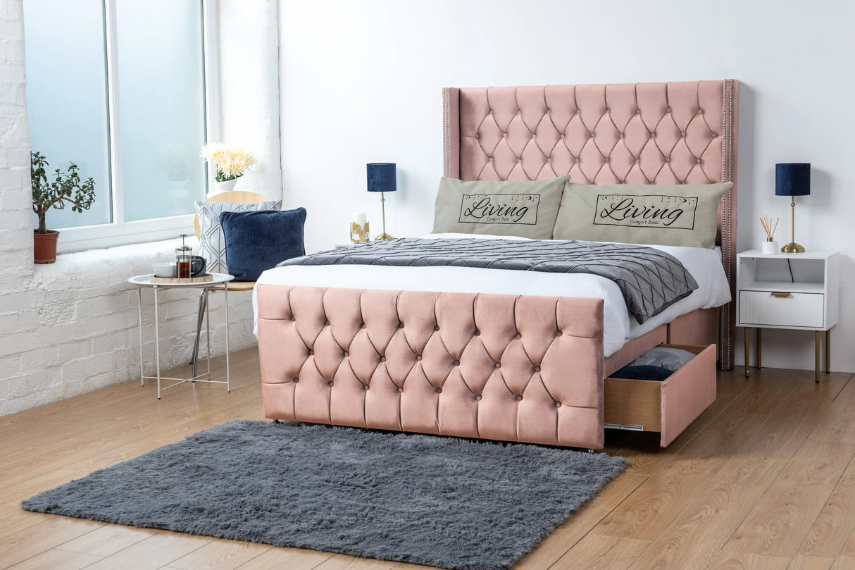 Emily Wingback Divan Bed