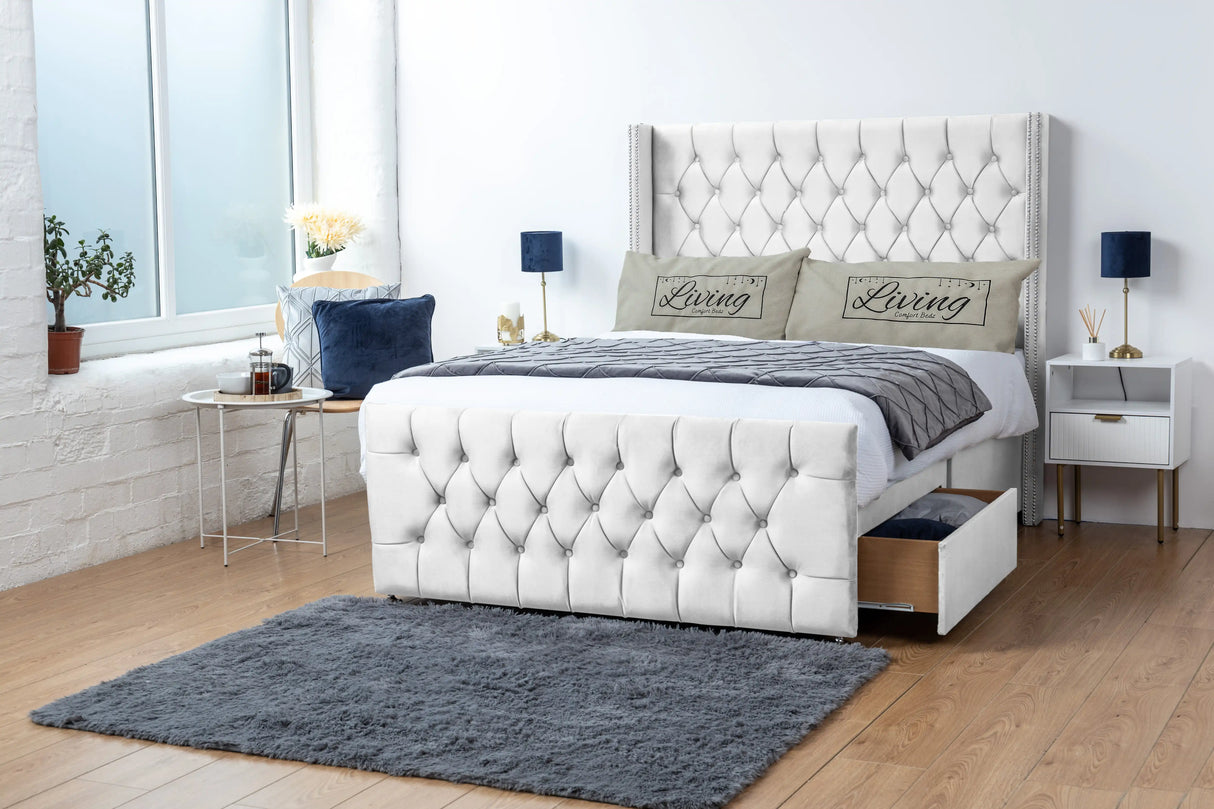 Emily Wingback Divan Bed