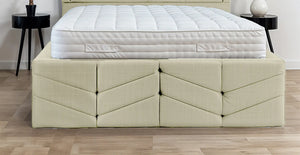 Indulgence Border Upholstered Bed