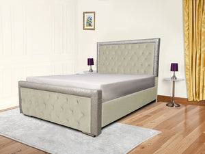 Glitz Lunar Upholstered Bed