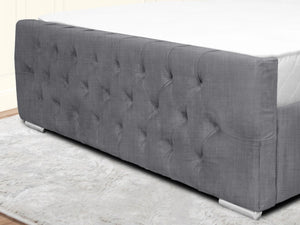 Kendall Winged Upholstered Bed