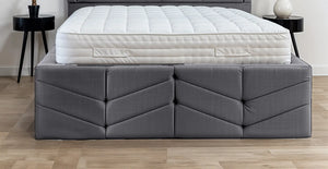 Indulgence Border Upholstered Bed