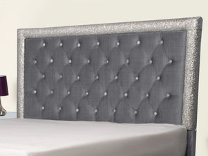 Glitz Lunar Upholstered Bed