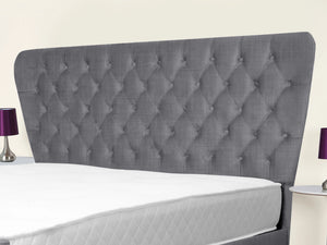 Kendall Winged Upholstered Bed