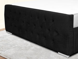 Kendall Winged Upholstered Bed