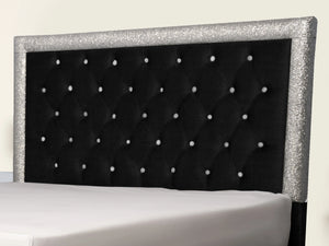Glitz Lunar Upholstered Bed