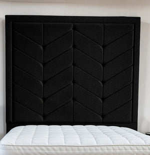 Indulgence Border Upholstered Bed