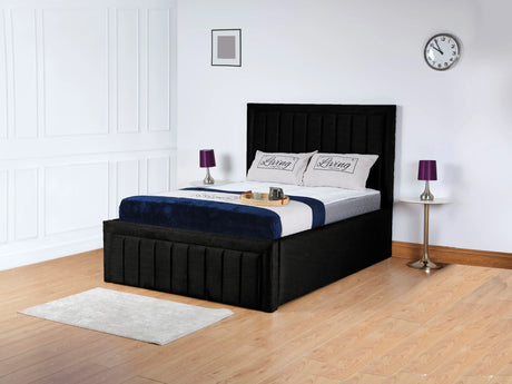 Grand panel Upholstered bed