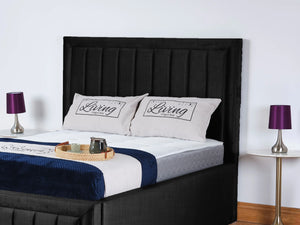 Grand panel Upholstered bed
