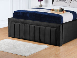 Grand panel Upholstered bed