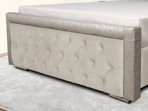 Glitz Lunar Upholstered Bed