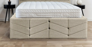 Indulgence Border Upholstered Bed