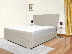 Kendall Winged Upholstered Bed