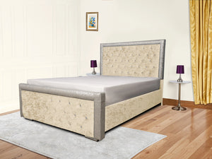 Glitz Lunar Upholstered Bed
