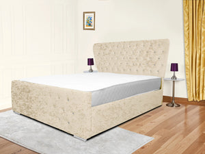 Kendall Winged Upholstered Bed